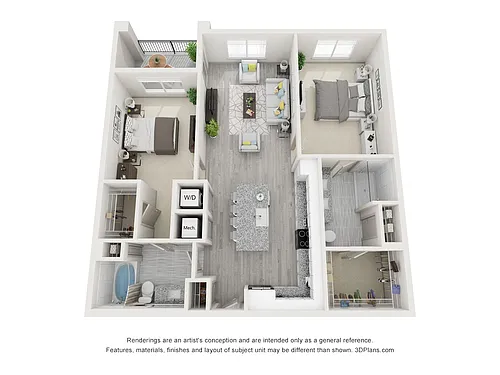 Floor plan B1