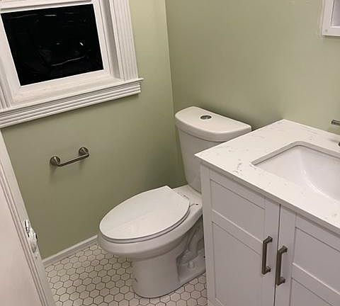 Newly remodeled bathroom