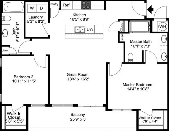 2 Bed | 2 Bath 2 Bed | 2 Bath