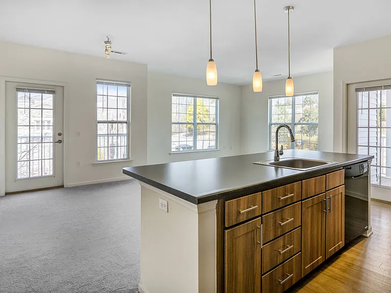 Open Concept Kitchen and Living Area