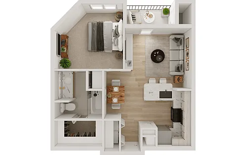Floor plan A1B