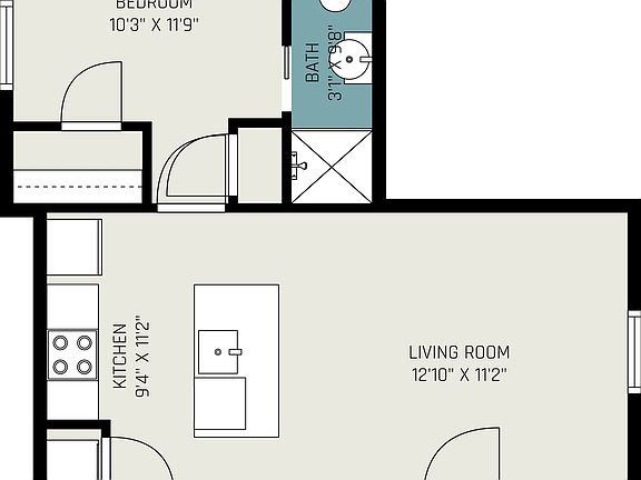 2nd image of 2028 Erie St APT 1