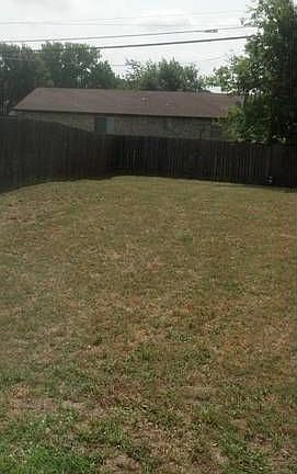 Only half of the yard