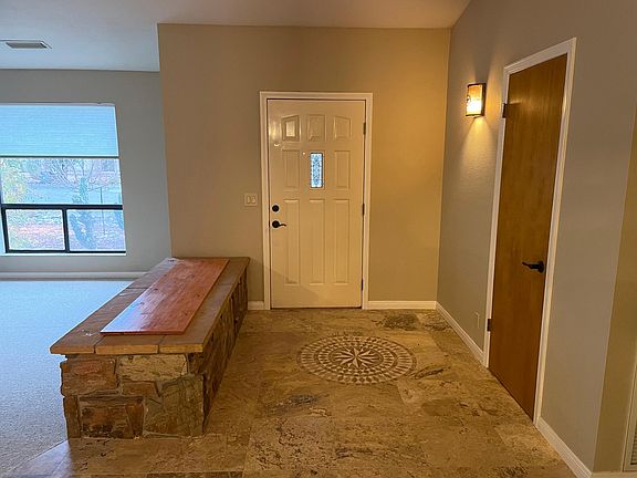 Front door and hall closet