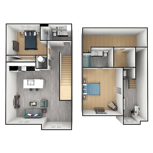 Floor plan Chateaus Collection: Voisins