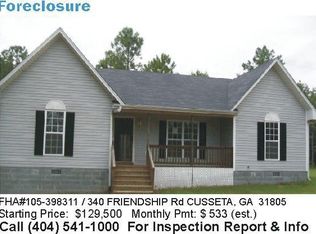 340 Friendship Rd, Cusseta, GA 31805