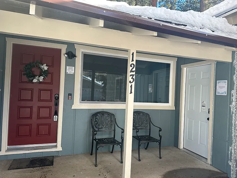 Exterior of house.