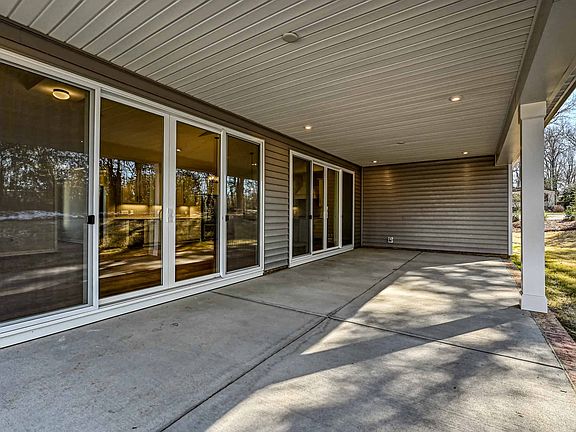 Balsam Plan 3 Model Home Covered Outdoor Living Space