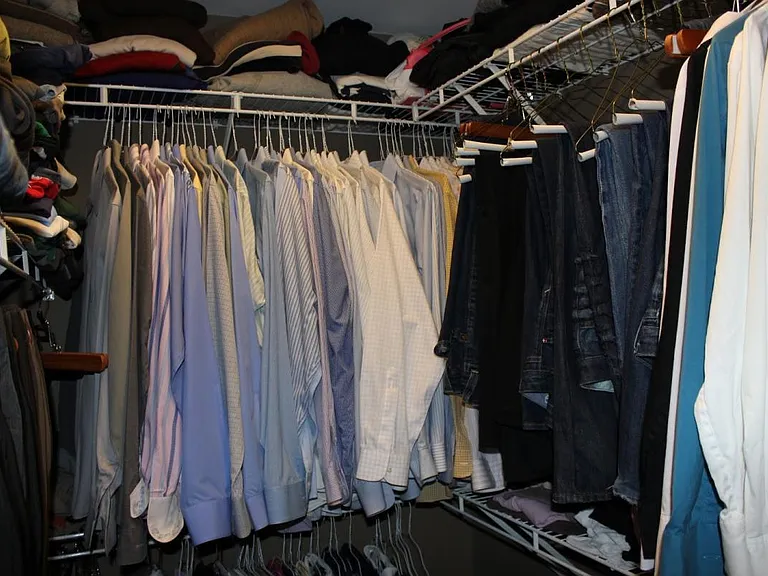 3rd Floor Master Bed Closet