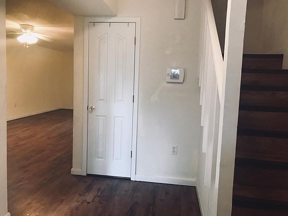Foyer with storage room. ADT security system ready.