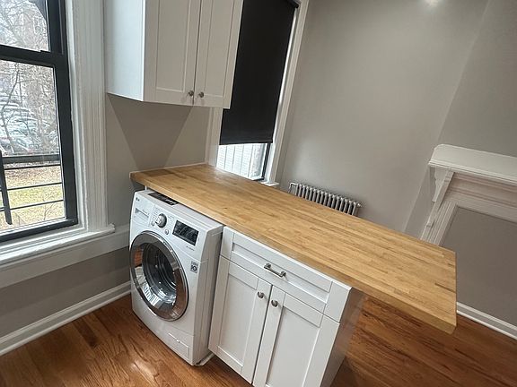 Combined washer and dryer in unit