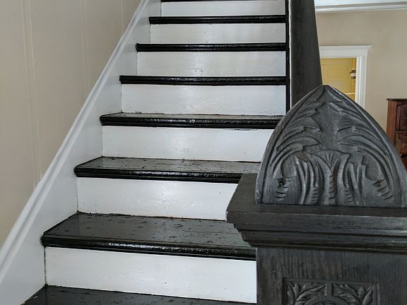 Woodwork on Stairs