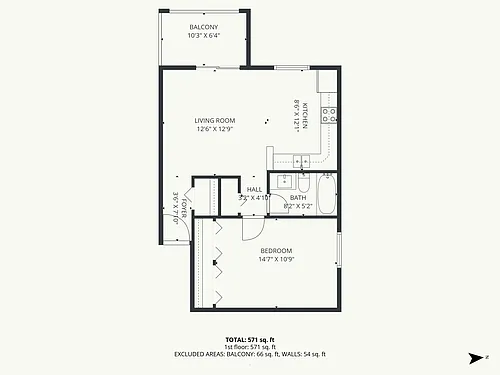 Floor plan 504