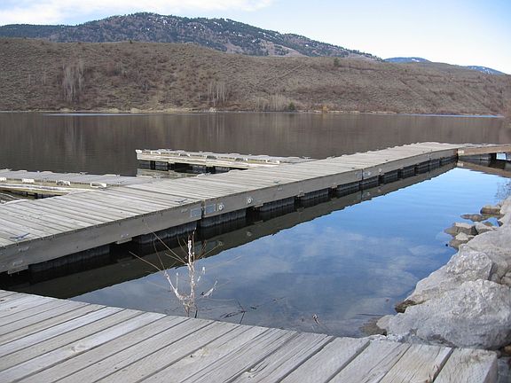 Dock System next to the Boat Launch