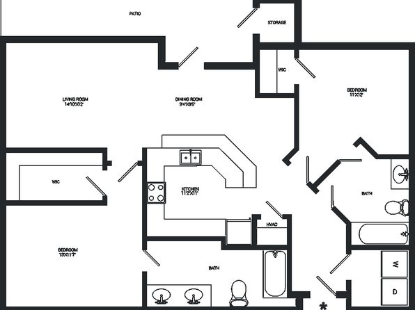 West M Apartment Homes | 1330 W McNeese St, Lake Charles, LA