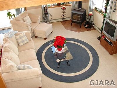 Living room from above