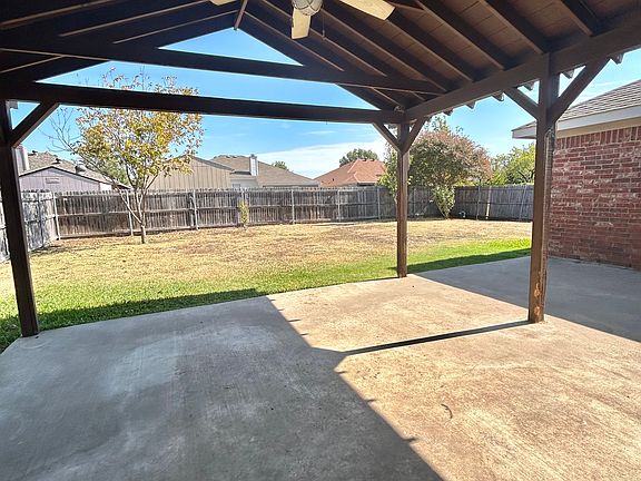 Big covered patio