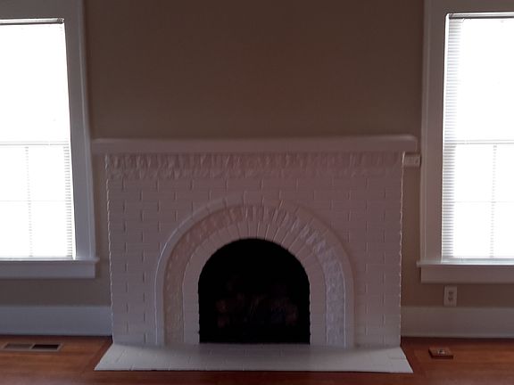 Fireplace in living room