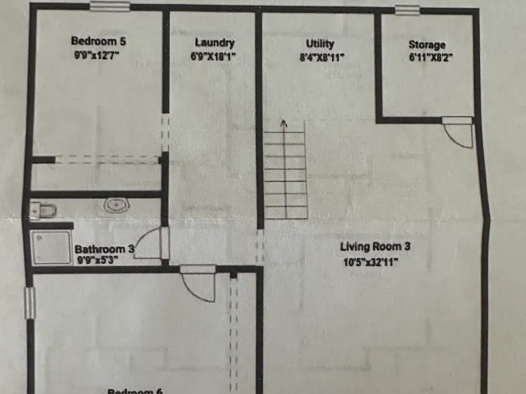 Basement floorpan