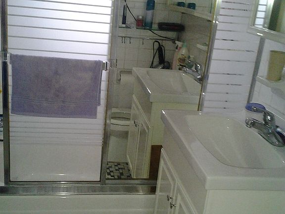 newly tiled bathroom