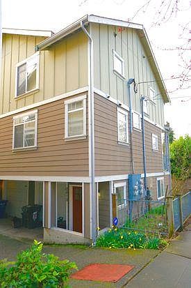 View from sidewalk to the house