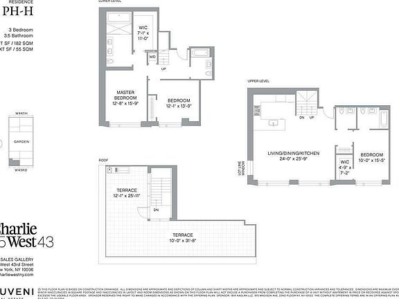 2nd image of 505-513 W 43rd St Penthouse H