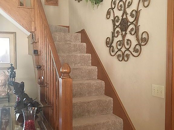 Stairs to loft area