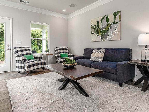 Family Room with Electric Fireplace