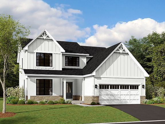 Baldwin Elevation Urban Farmhouse