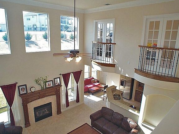 Upstairs View of Family Room