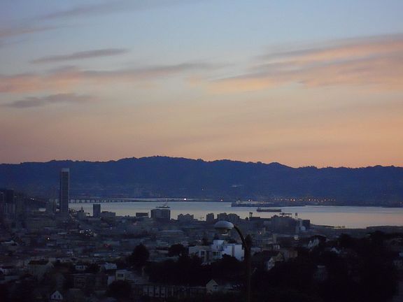 View in the morning