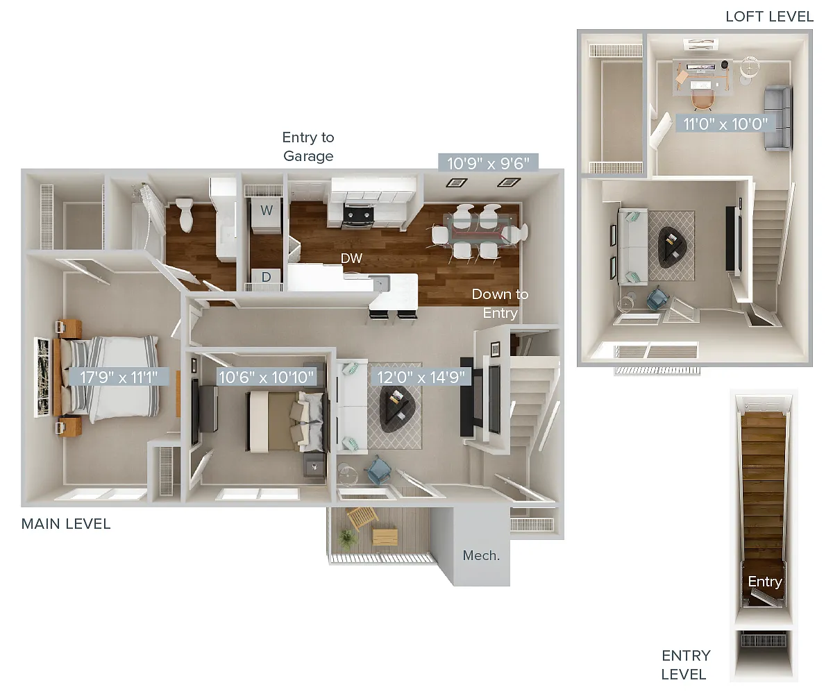 Floor plan B1LG-1239-608