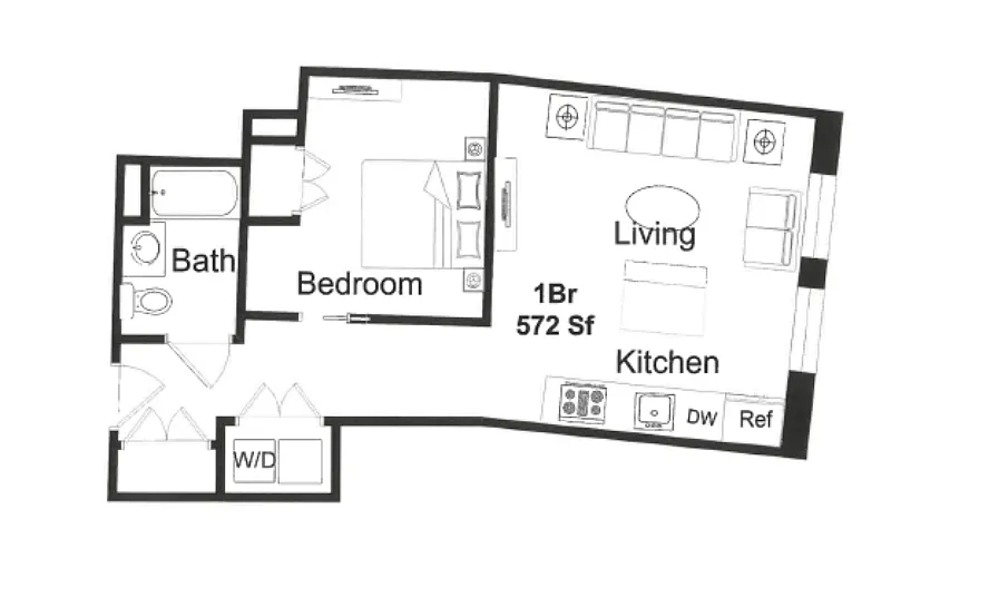 Floor plan 205N