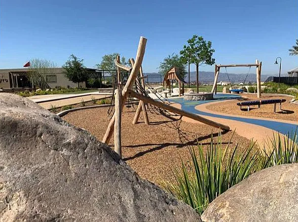 one of the many parks in the community