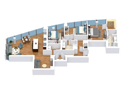 Floor plan PH4