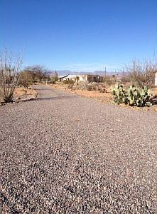 Rocked Private Driveway