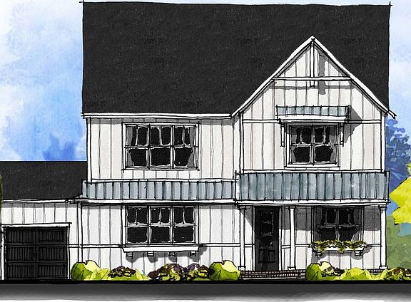 Sausalito - Modern Farmhouse 3-Car Side Load Garage Note Renderings may show optional features