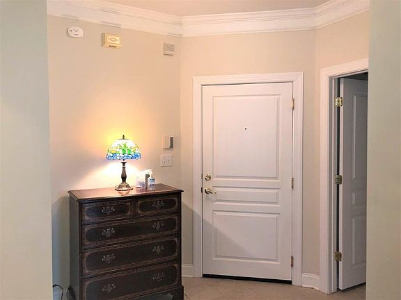 Entryway with tile floor
