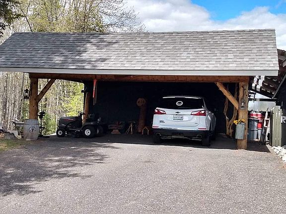 Large carport attached