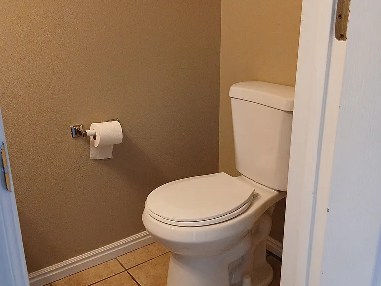 Downstairs half bath