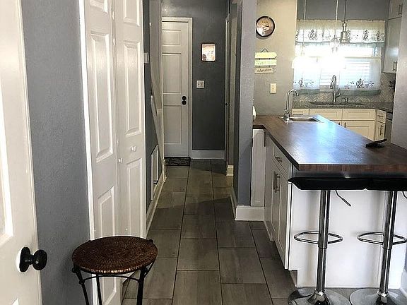 laundry closet and main hall