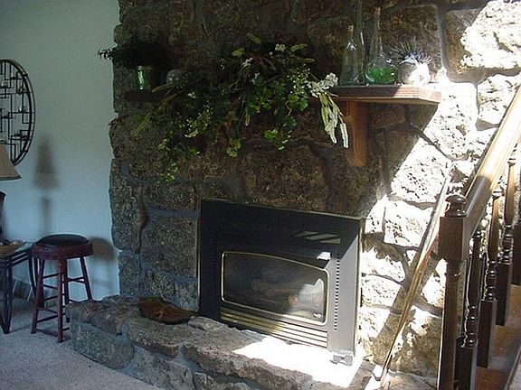 Warm Gas Fireplace