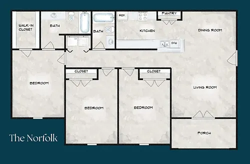 Floor plan The Norfolk