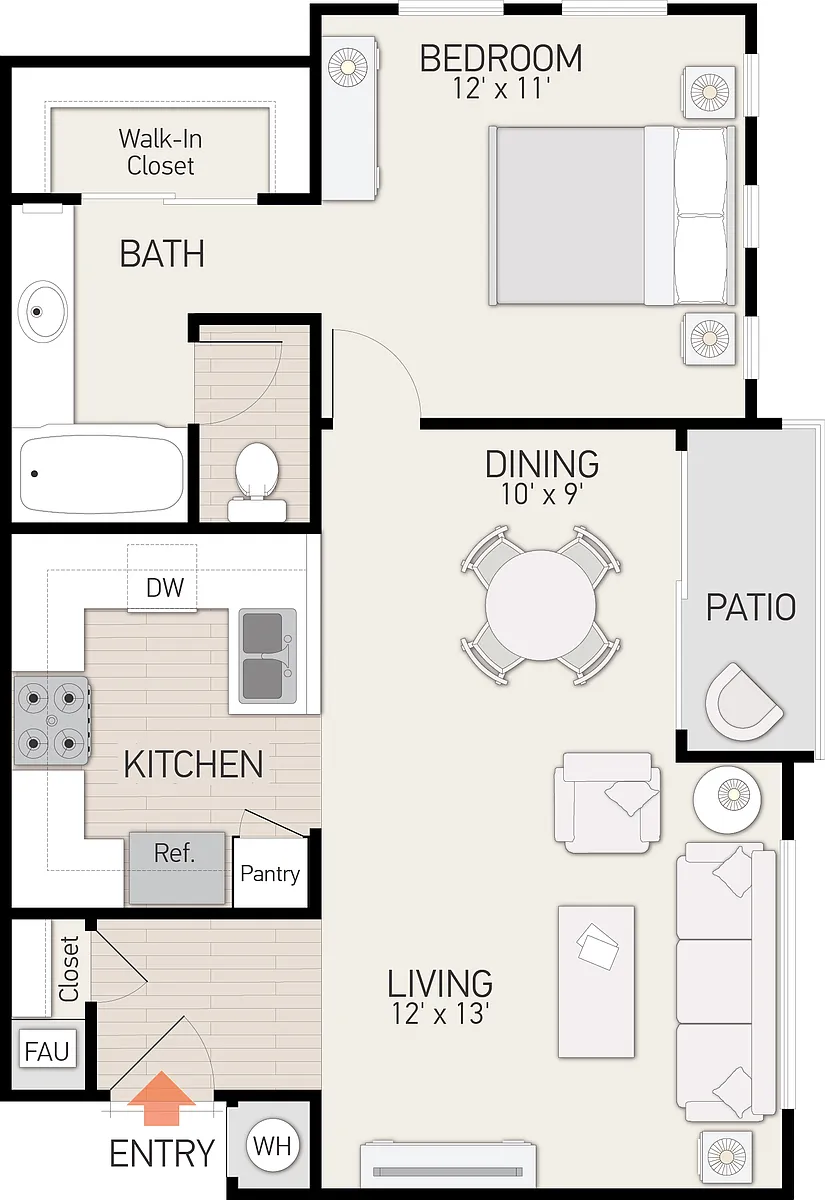 Floor plan Plan B