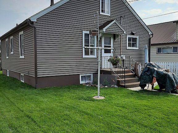 Back-south, partially fenced