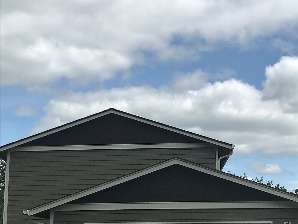 West side of house