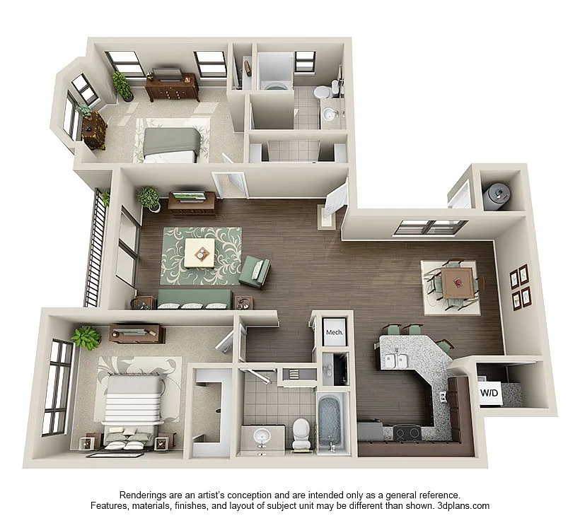 Floor plan Elle B3