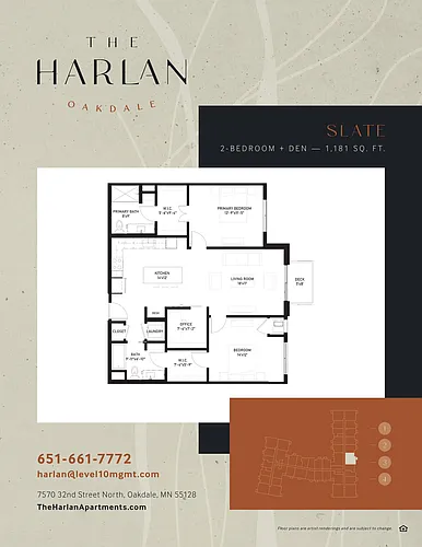 Floor plan Slate