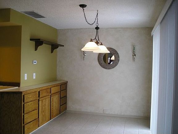 Dining area open to deck