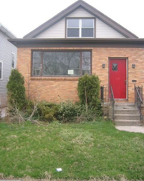 front of the house